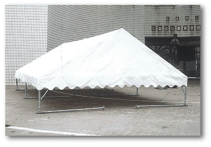 定番豊富な】 ナカオ アルミ製アコーディオン式 業務用テント Xsエクシス XS-30 3.5x5.4m [NK0189]  K-material-shop 通販 PayPayモール